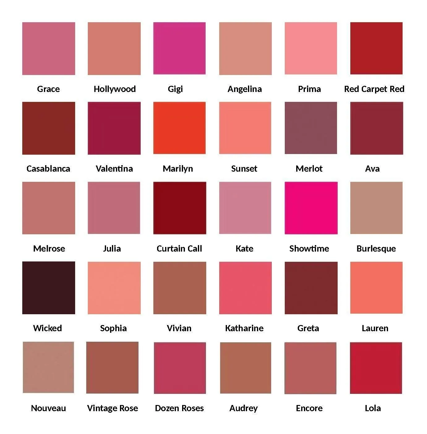 Jolie Luxury Matte Lipstick - Hydrating Creamy Formula, Paraben Free (Angelina)