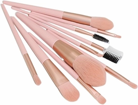 JSEIAJB Makeup Brush Set 10 Pieces of, Full Set of Loose Powder Eye Shadow Dressing and Beauty Brush Tools