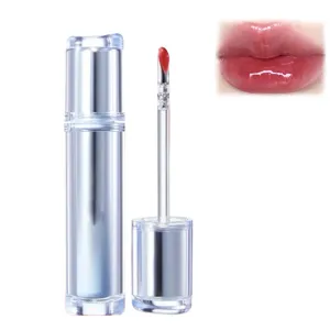 Judy Doll Lip Gloss, Judy Doll Ice Watery Lip Gloss, Judy Doll Lip Gloss Clear, Jelly Moisturizing Light Nonstick Tinted (02#)