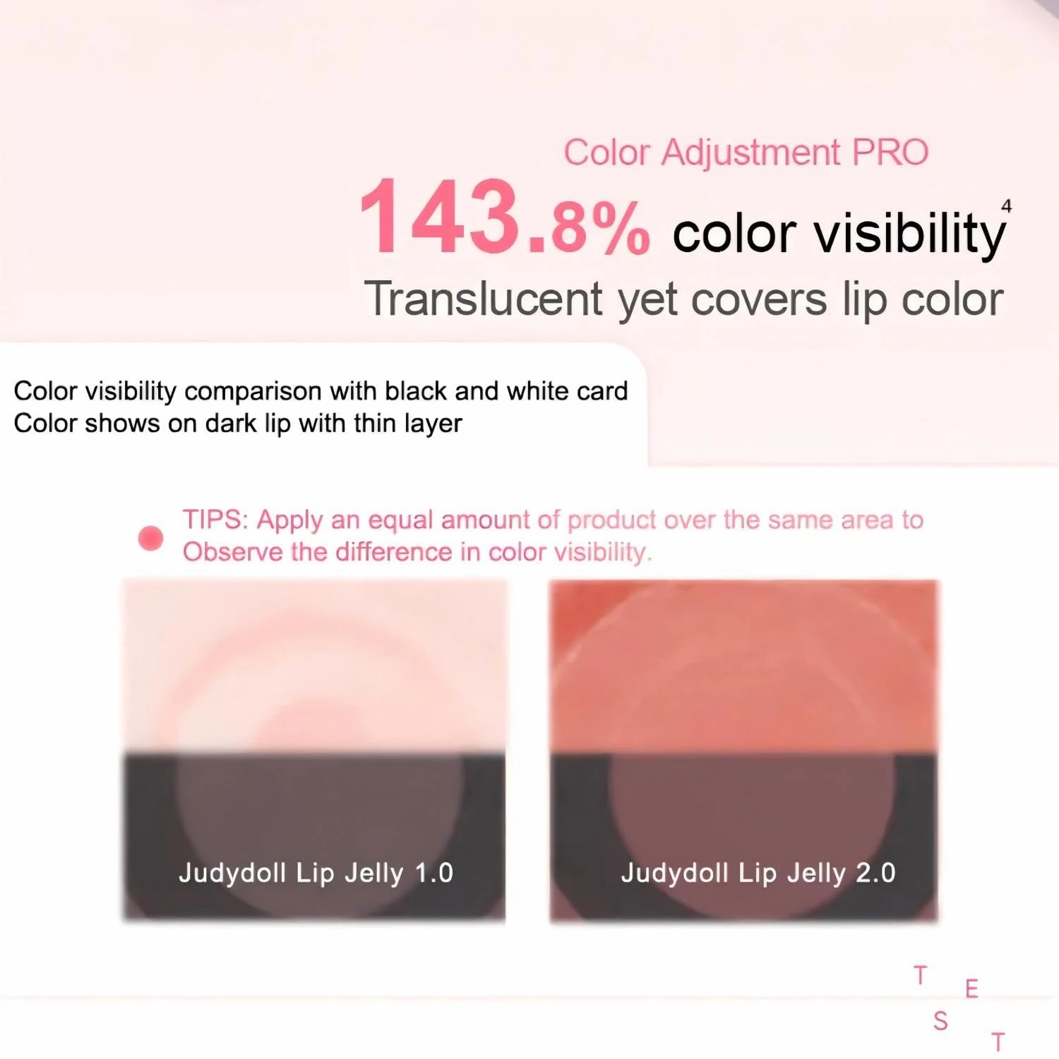 Judy-Dolll Sweety Lip Jelly Lip Glossr Clear,Hydrating Lip Gloss,Moisturizing Nonstick Tinted Gloss Lip Oil (C05 Cool Pink Orange, 0.35 Fl Oz)