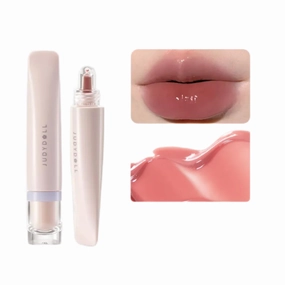 Judy-Dolll Sweety Lip Jelly Lip Glossr Clear,Hydrating Lip Gloss,Moisturizing Nonstick Tinted Gloss Lip Oil (C05 Cool Pink Orange, 0.35 Fl Oz)