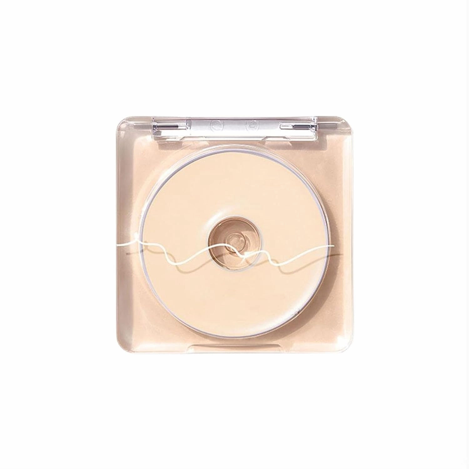 JudyDolll Starlight Highlighting Powder, Monochrome Highligher Shine Longlasting Waterproof (#01 Creamly Glow)