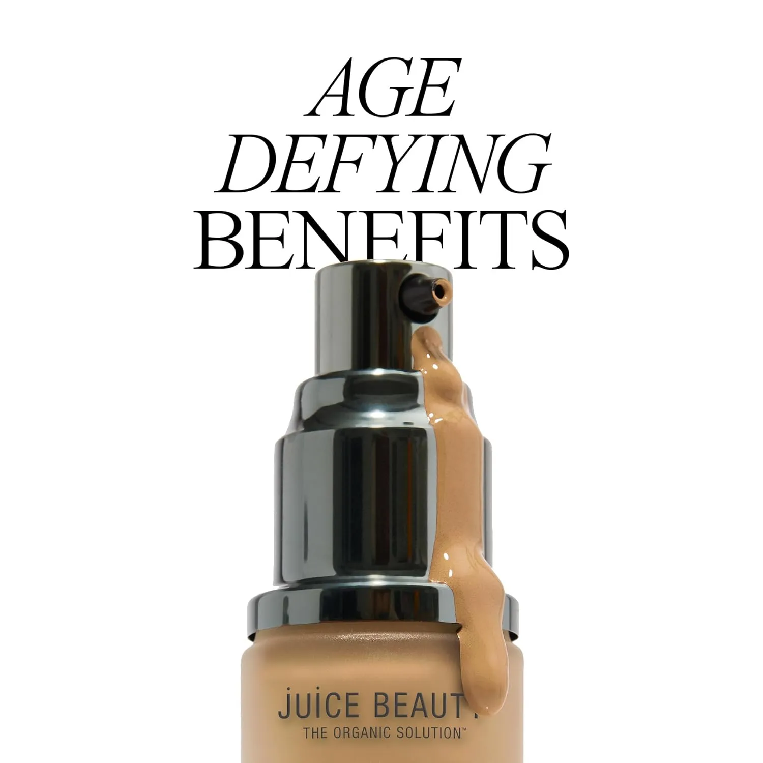 Juice Beauty Phyto-Pigments Flawless Serum Foundation - 20 Golden Tan - 30 mL - Medium-to-Full, Long-Lasting Coverage - Reduces Look of Wrinkles   Pores - Vegan, Cruelty Free