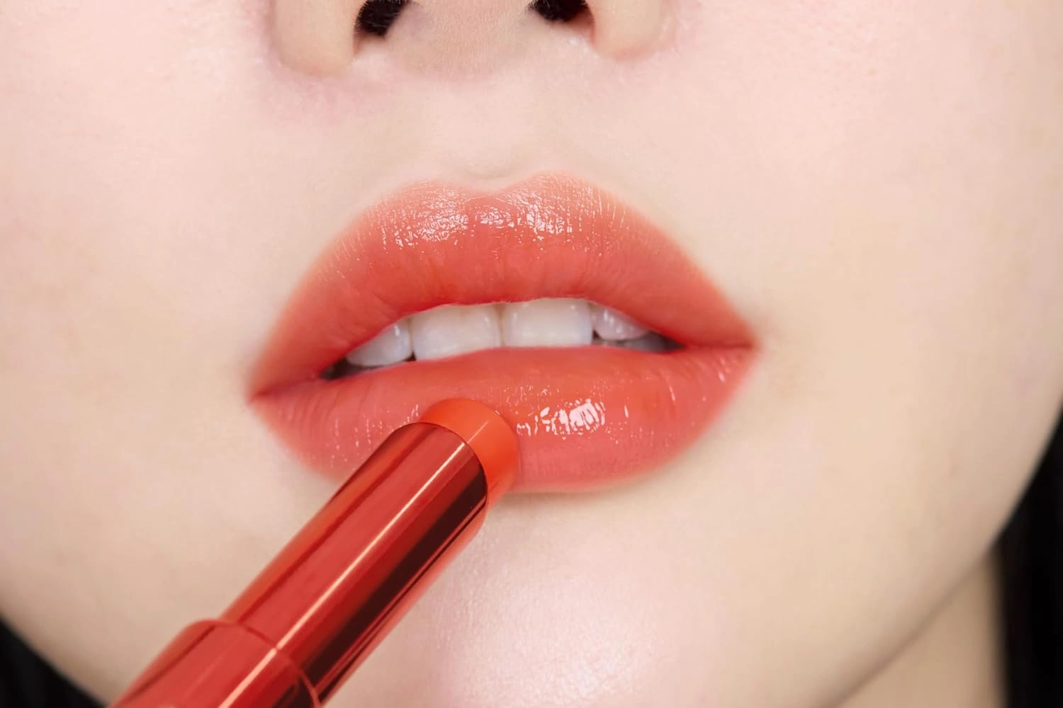JUNG SAEM MOOL OFFICIAL New Classic Glaze Lipstick (Dewey Tangerine)