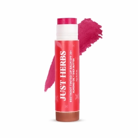 Just Herbs Tinted Lip Balm for Men and Women with SPF 20  for Dark Lips to Lighten 4 g