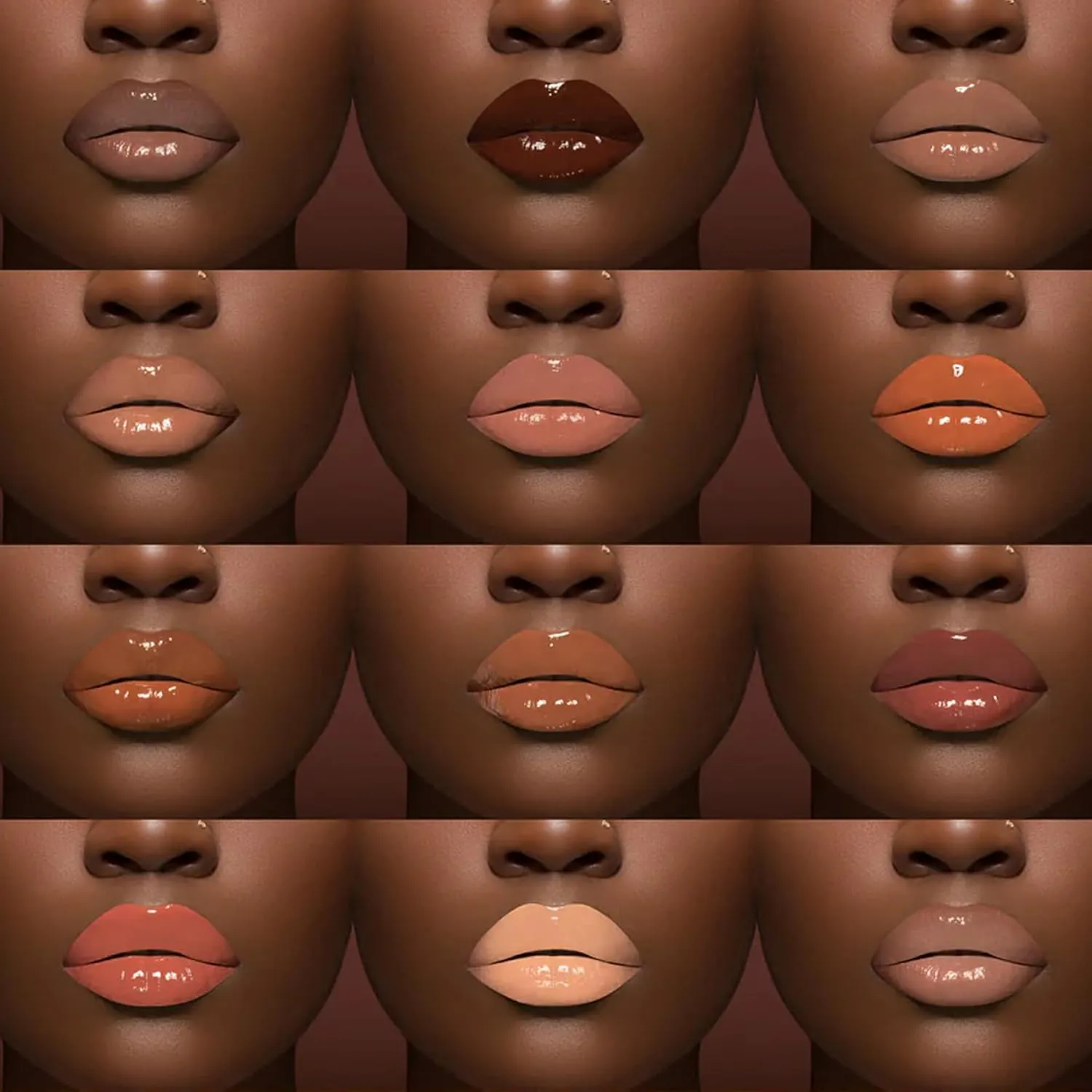 Juvia's Place Coffee Shop Lip Gloss - Butterscotch - Hydrating Butter Lip Gloss for Women, Long-Lasting Shine, Moisturizing Glass-like Finish, Plumping Non-sticky Lip Gloss, Suitable for every vibe