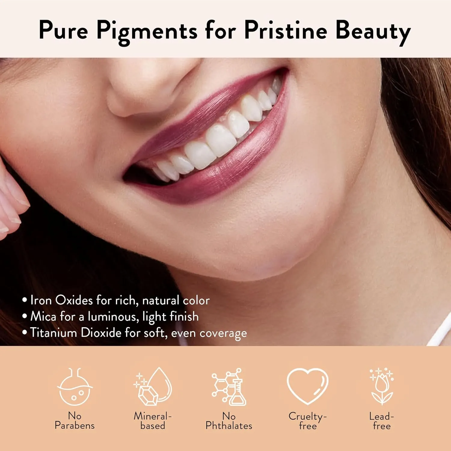 Juwel Cosmetics Frosted Finish Lipstick, Long Wear Moisture-Rich Shades with Natural Minerals, Matte Lipstick Contains Shea Butter, Grapeseed & Avocado Oils, Lead-Free, Cosmo