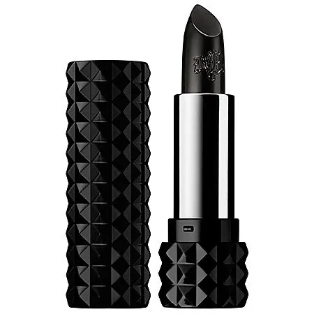 Kat Von D Studded Kiss Lipstick # Slayer - matte pitch black