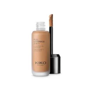 KIKO Milano Full Coverage 2 In 1 Foundation & Concealer Wb105, 2 In 1 Foundation And Concealer, Superior Coverage