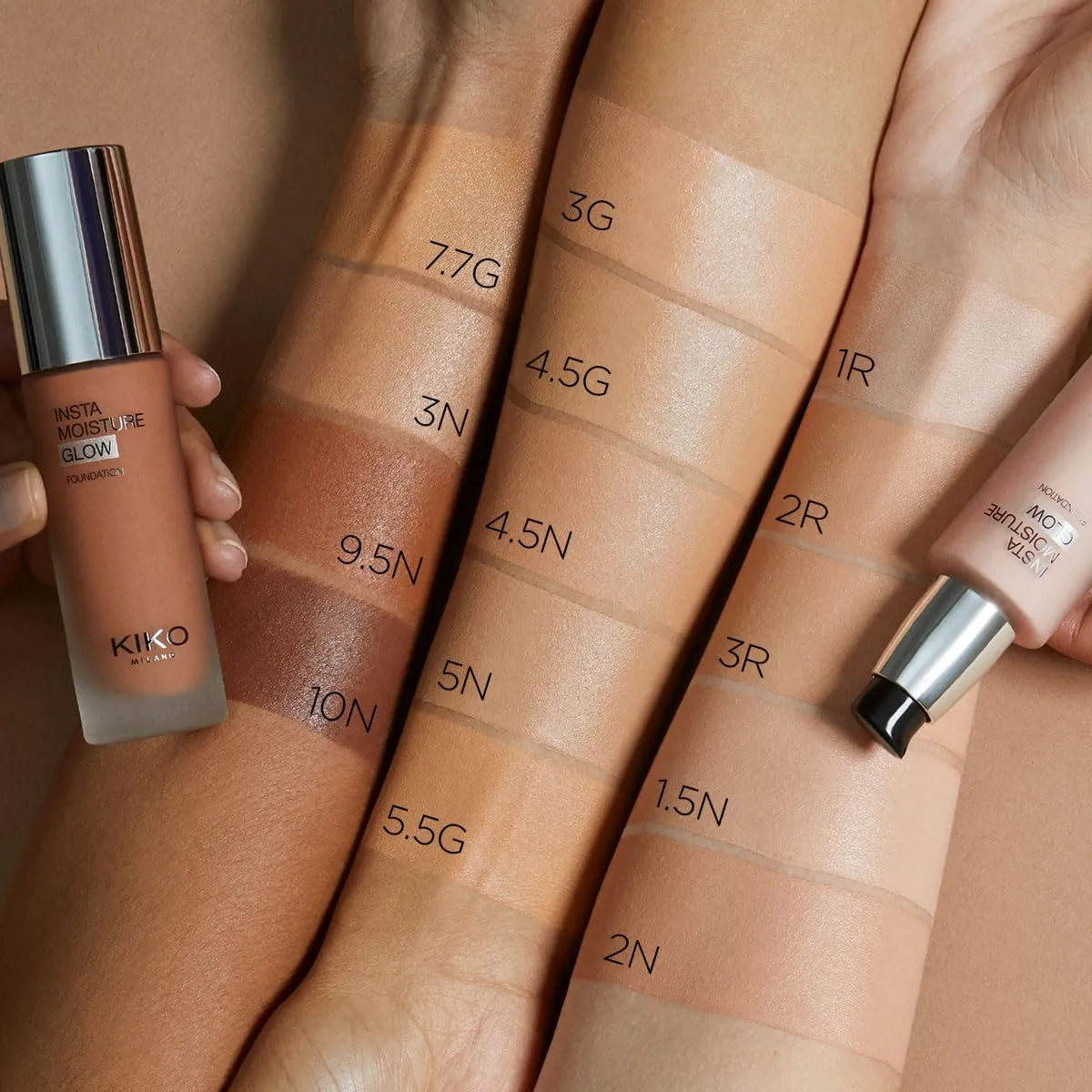 KIKO Milano Instamoisture Glow Foundation | Hydrating Liquid Foundation With A Radiant Finish
