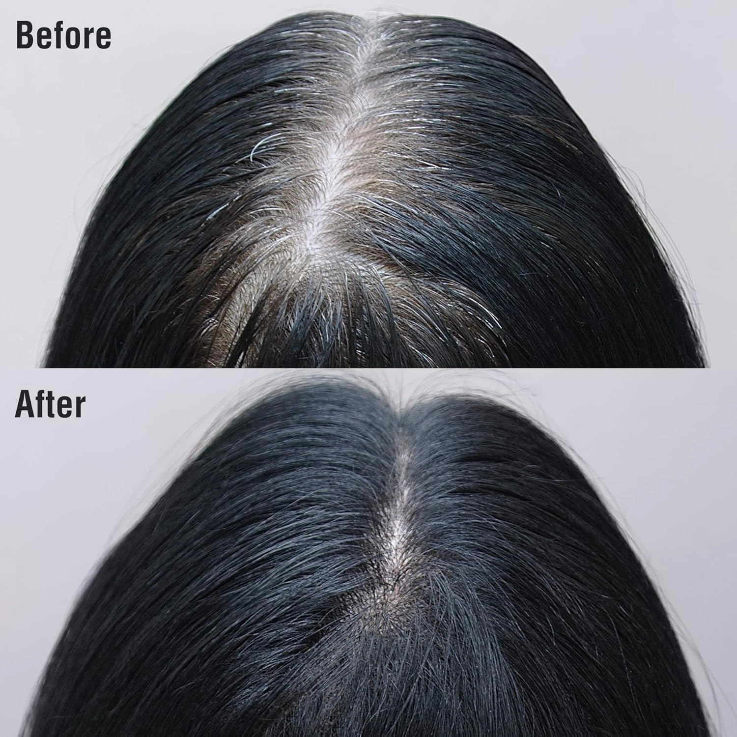 Kiss Gray Hair Concealer - Temporary Tintation Color Spray for Root Touch Up and Hair Dye 2.82 oz. 2 PACK (Black)