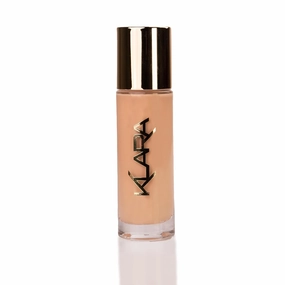 Klara Cosmetics Veil Up Foundation (Olive Neutral 06) With Free Sponge