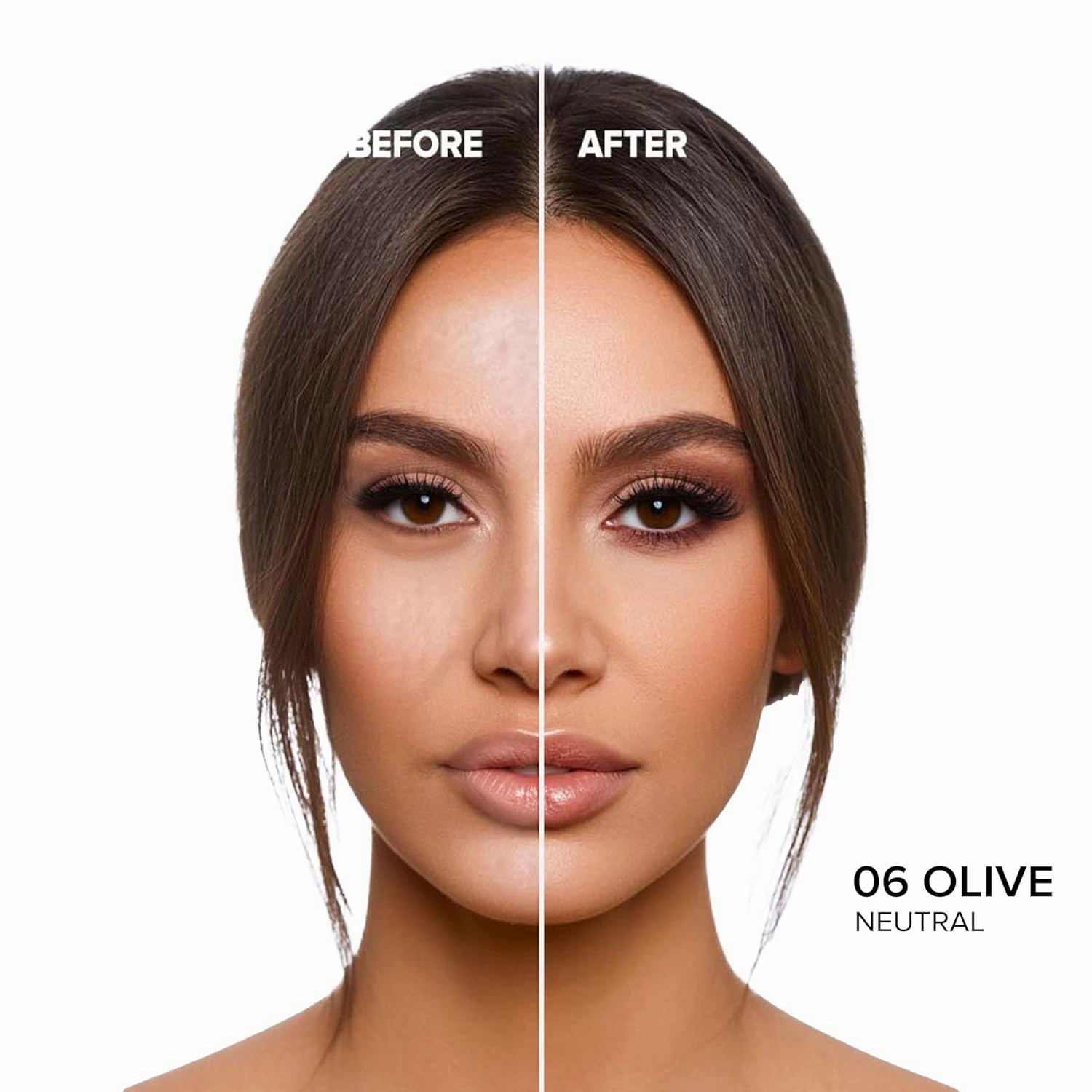 Klara Cosmetics Veil Up Foundation (Olive Neutral 06) With Free Sponge