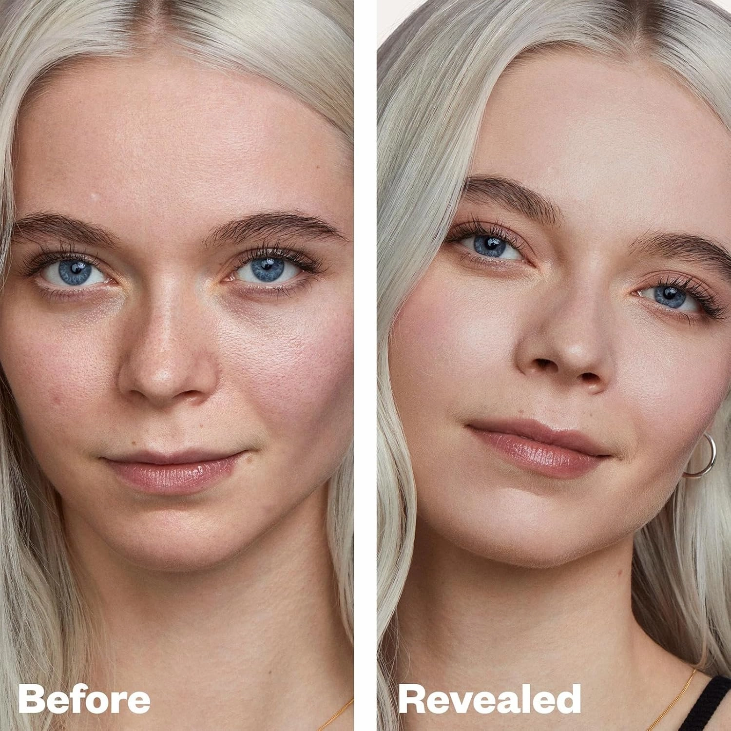 Kosas Revealer Skin-Improving Foundation with SPF 25 Protection - Hydrate, Brighten, Soothe, Plump, Protect Skin - Smoothing Texture, Natural Finish and Clean Formula - Very Light Neutral 100