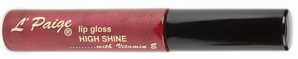 L'Paige LG01 - PLUM RADIANCE Lip Gloss | Bold Plum Color, Non-Sticky, Mint Infused, Moisturizing Shine