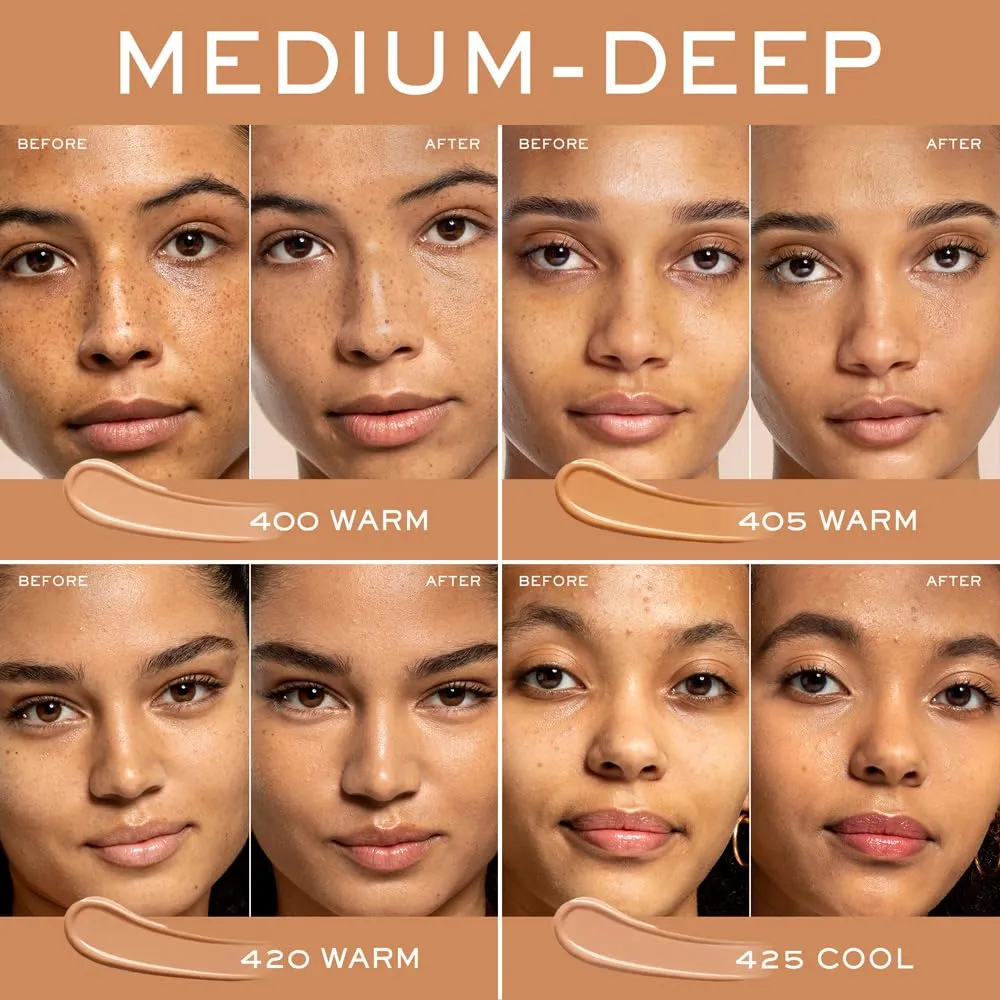 Lancôme Teint Idole Ultra Wear Care & Glow Serum Concealer - Medium Buildable Coverage & Natural Glow Finish - Up To 24H Hydration
