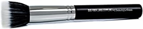 Large Stippling Foundation Makeup Brush – Beauty Junkees Flat Top Duo Fiber Synthetic Stipple Make Up Brushes, Sheer Flawless Blending Liquid, Cream, Powder Cosmetics, Vegan, Cruelty Free