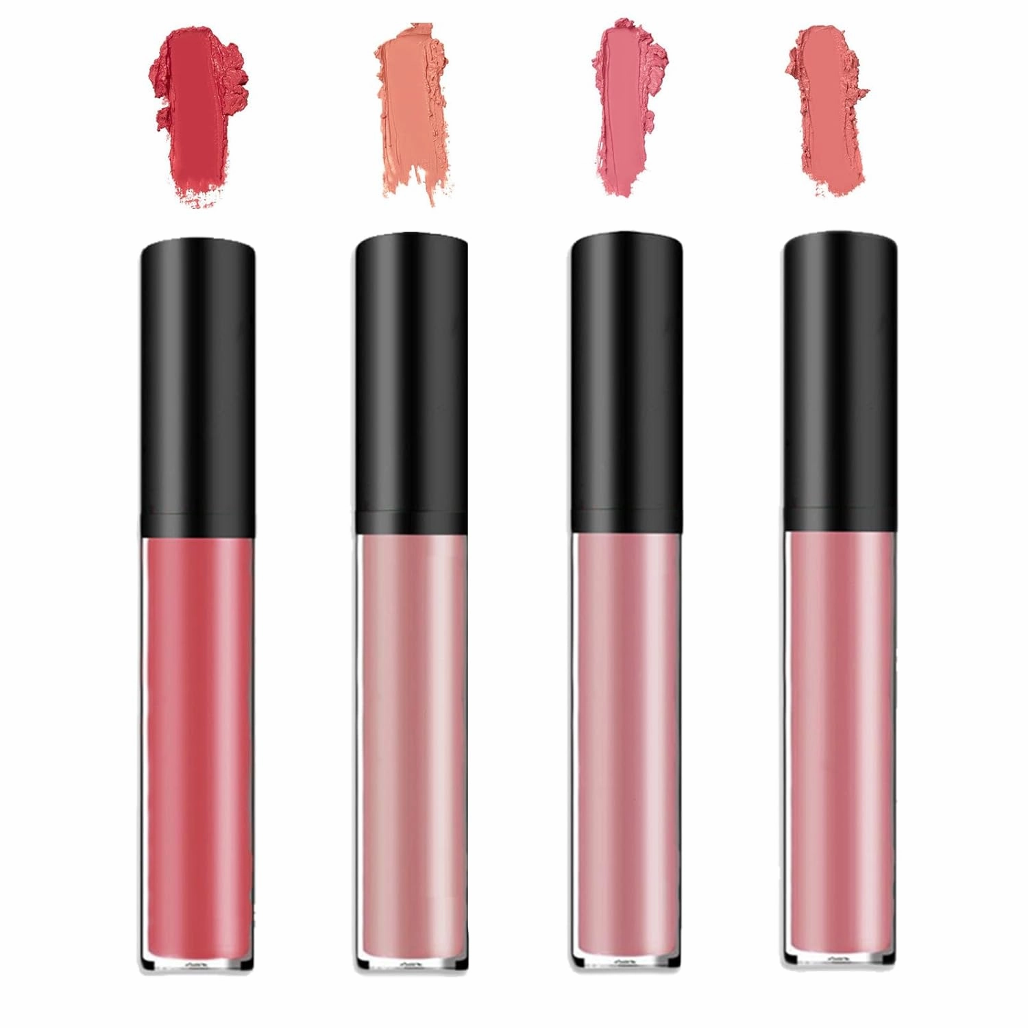 Lassi Lips Staining Lip Oil, Beryse Lip Stain Oil, Lips Sweet Staining Lip Oil, Long-Lasting Moisturizing, Matte, light and Not heavy, Multiple Colors (#1~#4)