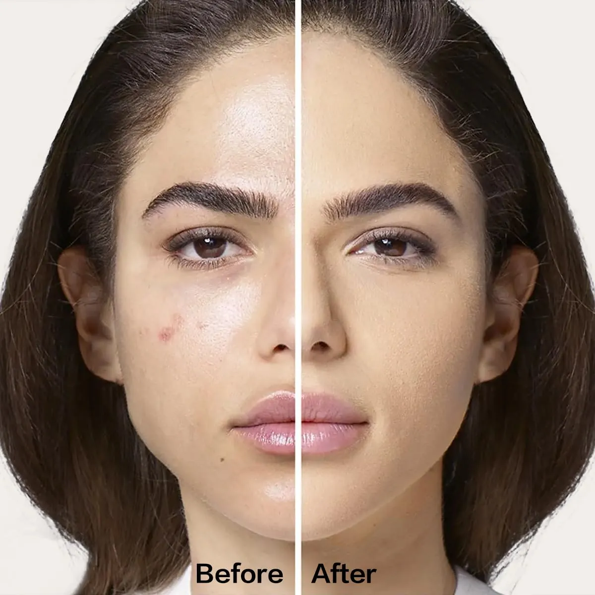 Lasting Cover Foundation, 24H Longlasting Full Coverage Matte Finish Face Makeup, Poreless, Lightweight, Waterproof, Oil Free Liquid Foundation, P01