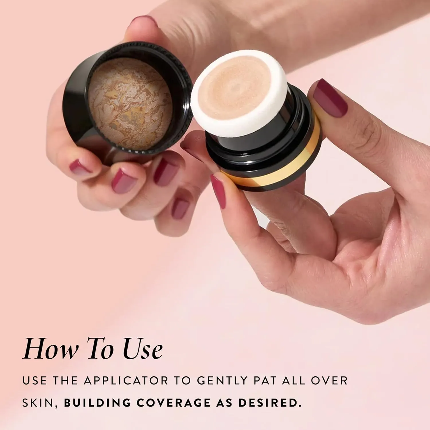 LAURA GELLER NEW YORK Baked Balance-n-Glow To Go Travel Size Illuminating Foundation (05 Golden Medium, 0.05 Ounce (Pack of 1))