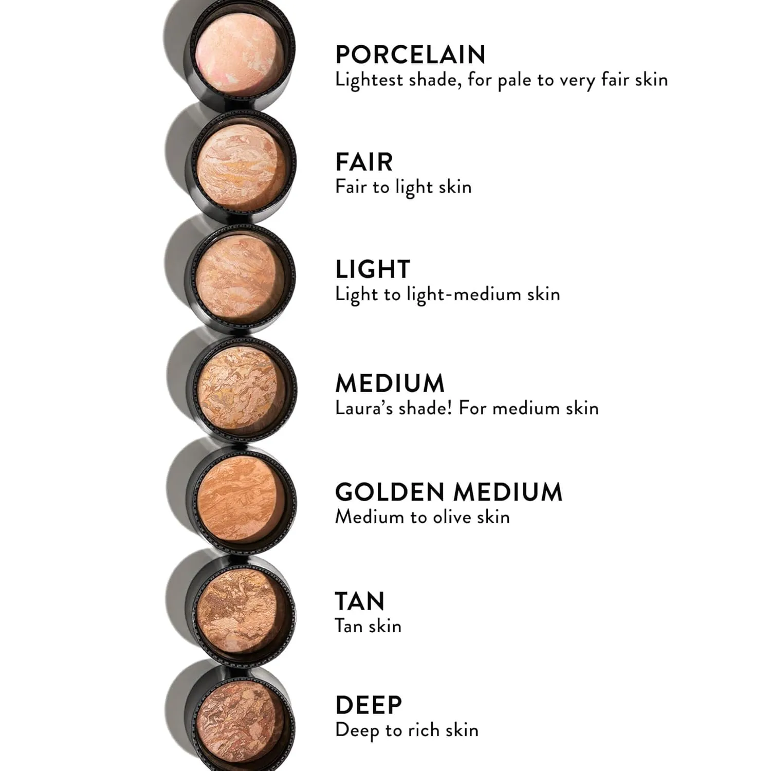 LAURA GELLER NEW YORK Baked Balance-n-Glow To Go Travel Size Illuminating Foundation (05 Golden Medium, 0.05 Ounce (Pack of 1))