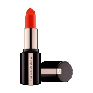 Laura Mercier Caviar Smoothing Matte Lipstick, 16HR Hydration, Long Lasting Wear, High Impact Color, Smudge- & Transfer-Proof, Hyaluronic Acid and Vitamin E Infused