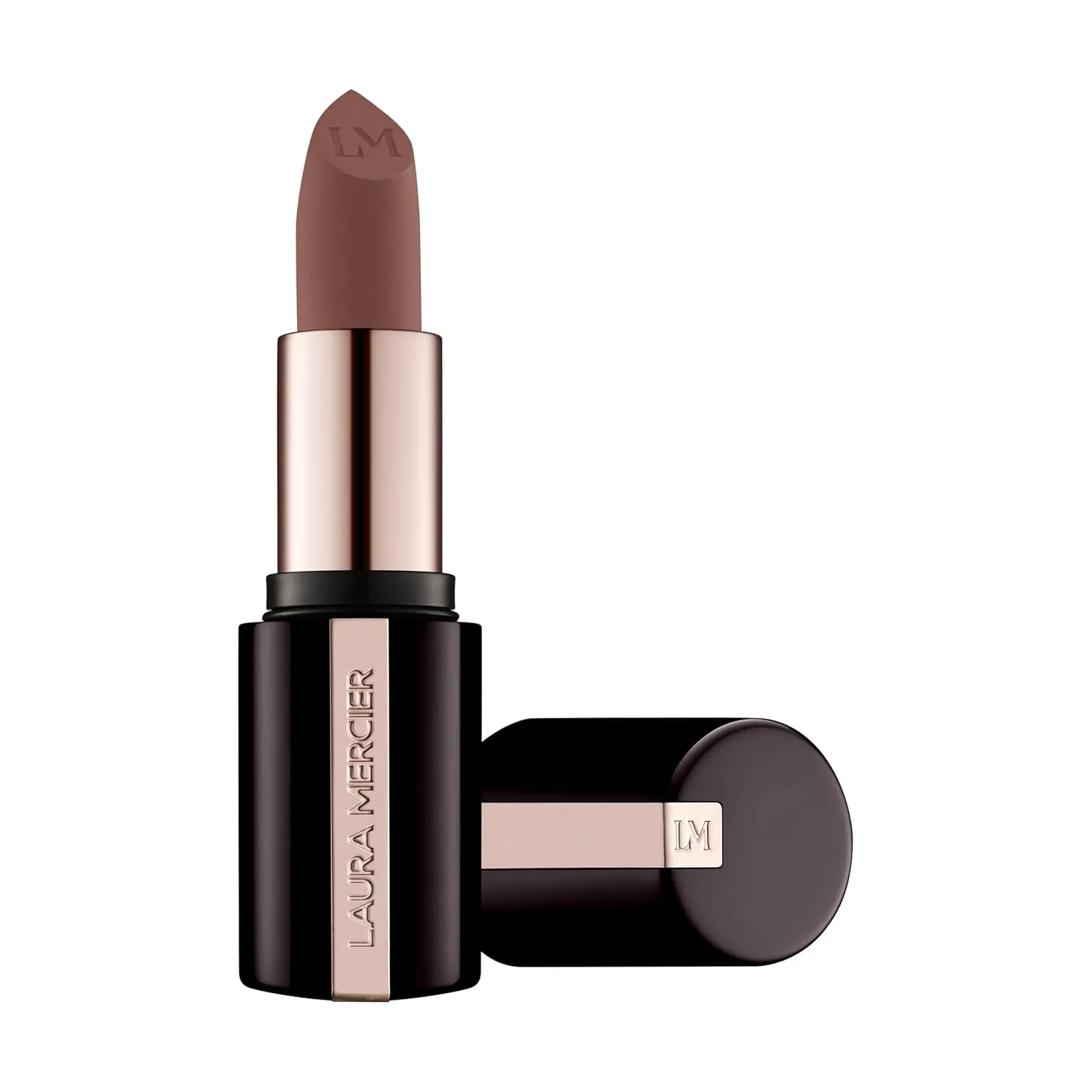 Laura Mercier Caviar Smoothing Matte Lipstick, 16HR Hydration, Long Lasting Wear, High Impact Color, Smudge- & Transfer-Proof, Hyaluronic Acid and Vitamin E Infused