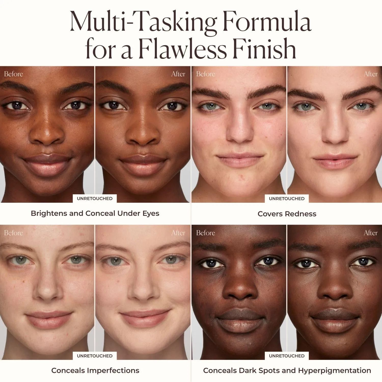 Laura Mercier Real Flawless Weightless Perfecting Serum Concealer, Long-Lasting, Waterproof, & Crease-Proof Wear, Buildable Coverage, Oil-Free