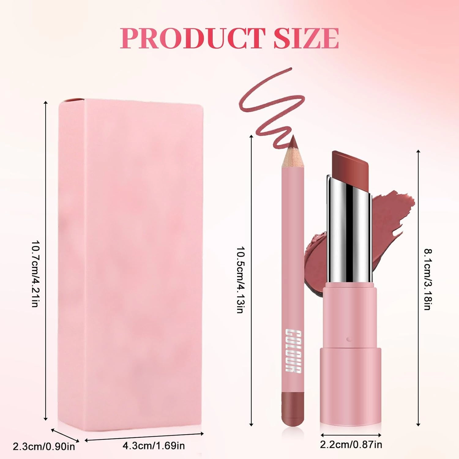Lifter Glaze Lip Balm, 2025 New Long Lasting Lipstick, Moisturizing Lip Liner for Everyday Makeup, Matte 2 In 1 Lipstick for Women (#02)