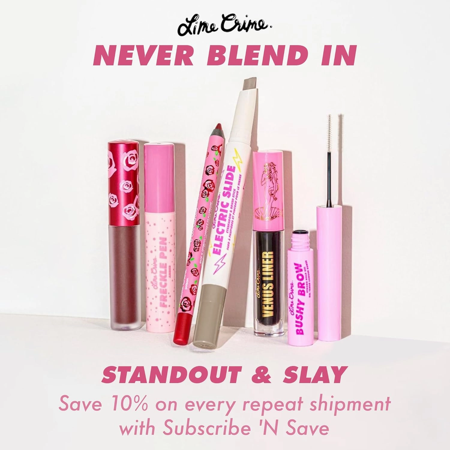 Lime Crime Soft Touch Comfort Matte Lipstick, Flamingo (Neutral Medium Pink) - Flirty Retro Shades - Full-Coverage Long Lasting, Lip Lining & Soft Formula for All-Day Wear - Talc-Free & Paraben-Free
