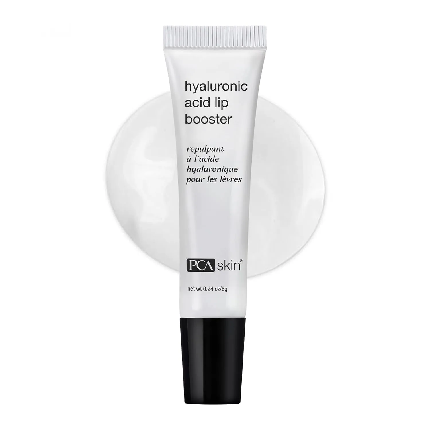 Lip Plumper Serum, Hyaluronic Acid Lip Booster for Plump Lips, Instantly Hydrates and Minimizes Fine Lines and Wrinkles, Helps Increase Lip Volume, Lip Moisturizer for Women, 0.24 Oz Tube