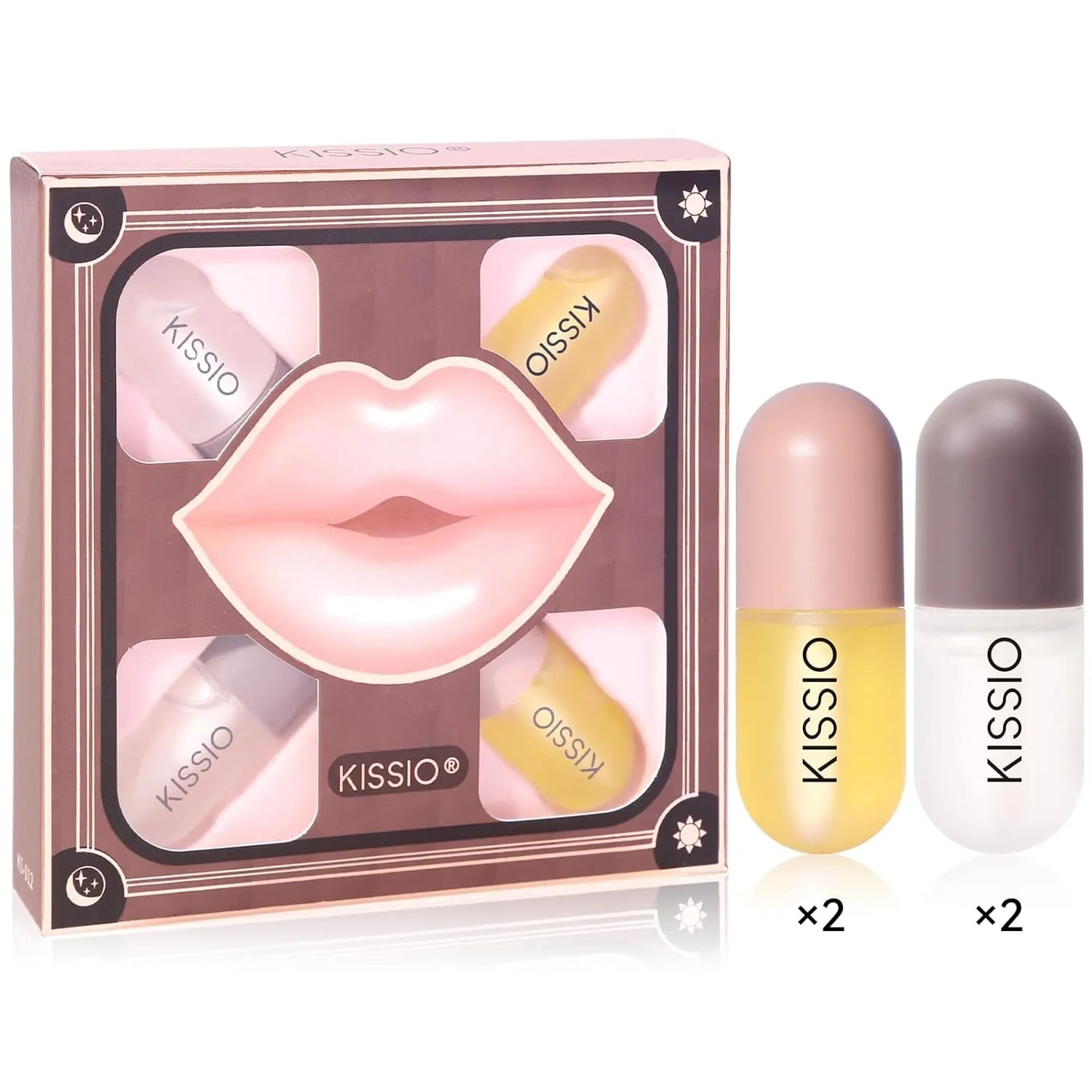 Lip Plumper,Natural Lip Plumper for Day Use,Lip Plumping Gloss Make Lips Fuller and Moisturizing 5.5Ml,Lip Mask,Hydrating & Reduce Fine Lines,Beautiful Fuller