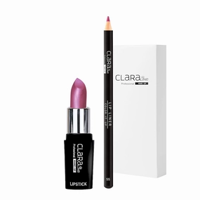 Lip Kit, Shimmer Lipstick & Lip Liner (Shimmer Pink)