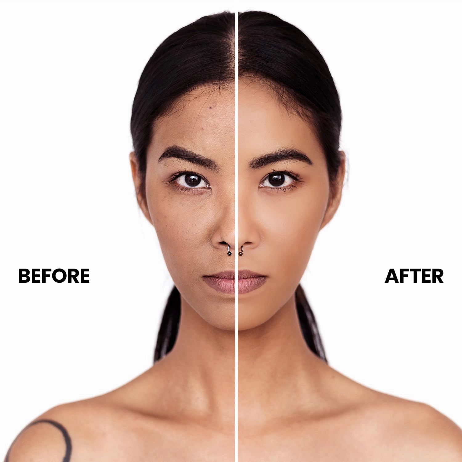 Liquid Foundation Makeup | Matte Finish Foundation for Women | Vegan & Cruelty-Free | Medium-To-Full Coverage, Water-Resistant | Long-Wear Matte Foundation, Neutral Beige, 1 Fl Oz