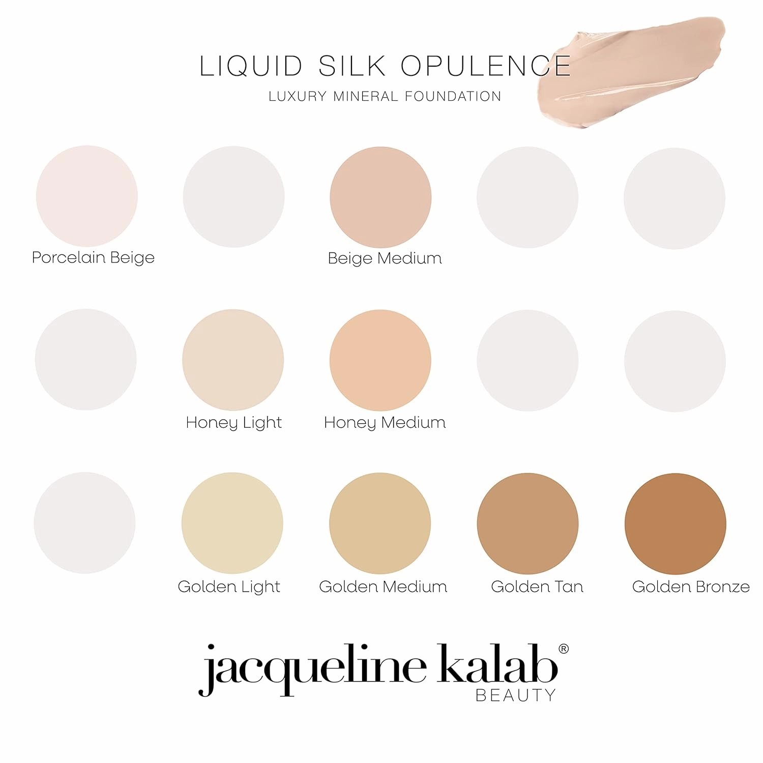 Liquid Silk Opulence Luxury Mineral Foundation GOLDEN BRONZE