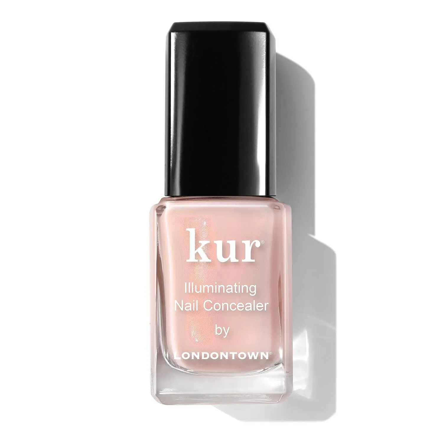 LONDONTOWN kur Illuminating Nail Concealer, Vegan, Cruelty Free, Gluten Free, Paraben Free Sheer Nail Polish Long Lasting Brightening Nail Care