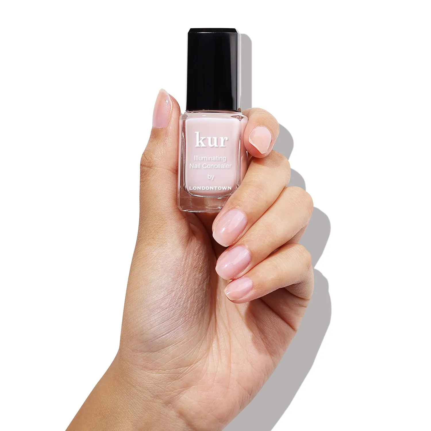 LONDONTOWN kur Illuminating Nail Concealer, Vegan, Cruelty Free, Gluten Free, Paraben Free Sheer Nail Polish Long Lasting Brightening Nail Care