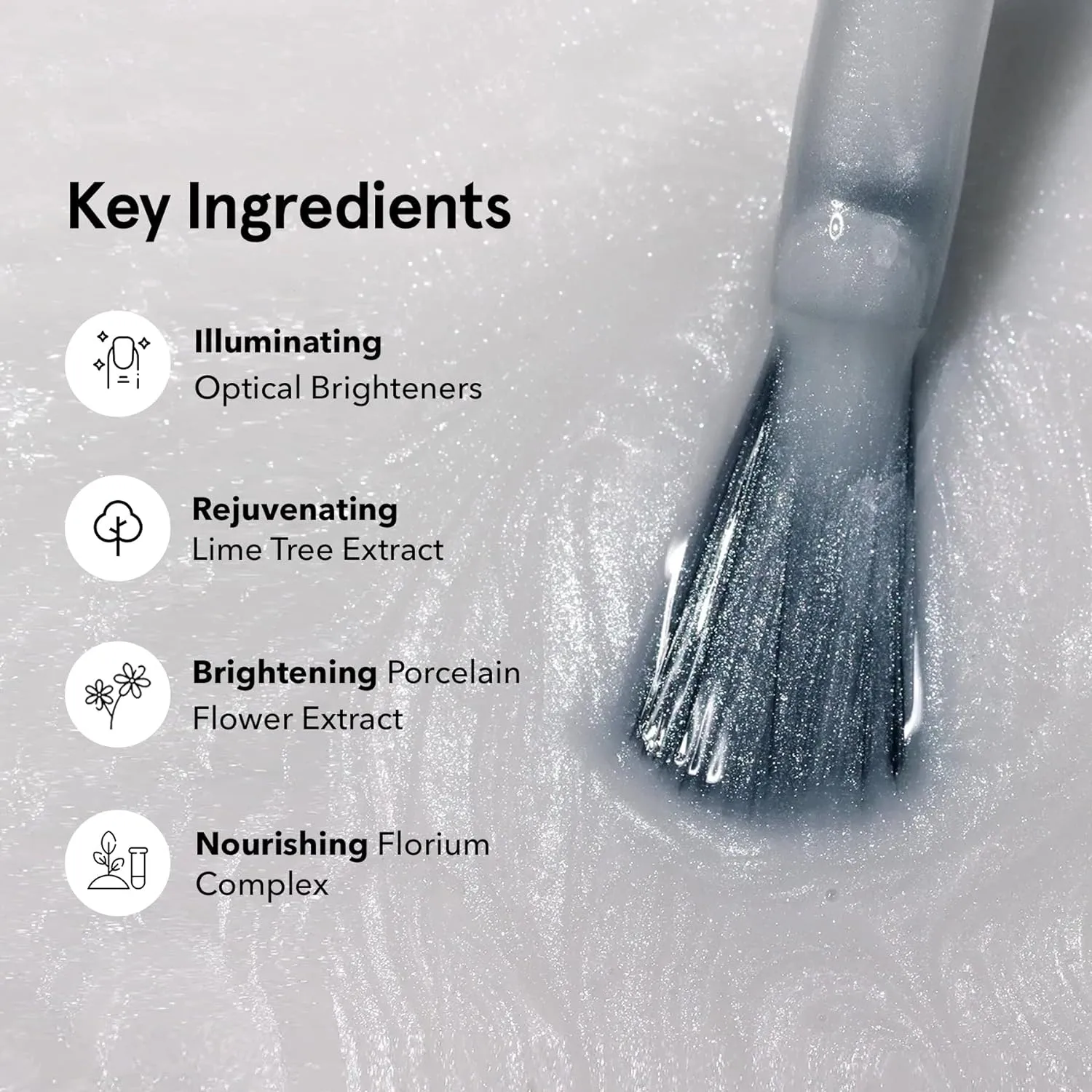 LONDONTOWN kur Illuminating Nail Concealer, Vegan, Cruelty Free, Gluten Free, Paraben Free Sheer Nail Polish Long Lasting Brightening Nail Care