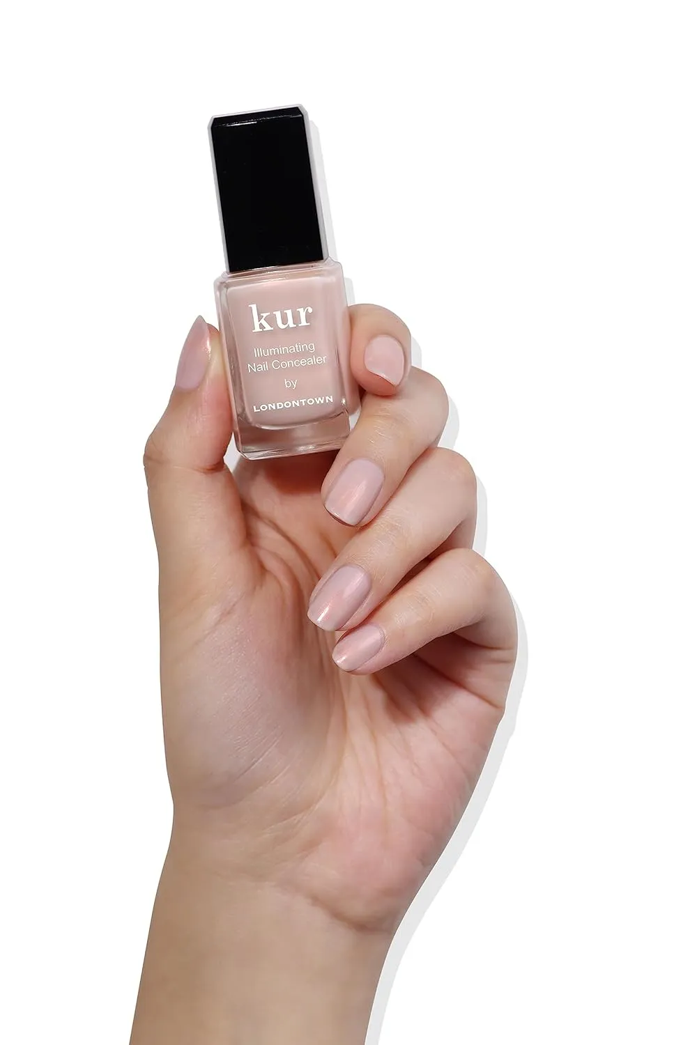 LONDONTOWN kur Illuminating Nail Concealer, Vegan, Cruelty Free, Gluten Free, Paraben Free Sheer Nail Polish Long Lasting Brightening Nail Care