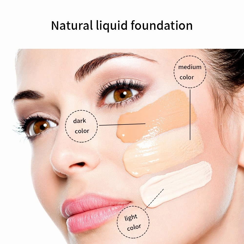 Long-Wear Foundation & BB Cream – Hydrating, Oil-Control, Full Coverage with Skin-Perfecting Finish (#07)
