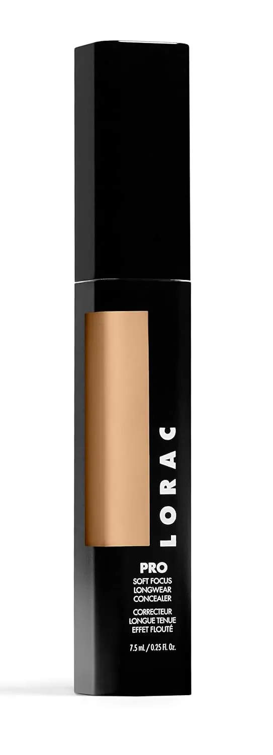 LORAC PRO Soft Focus Longwear Concealer, Full Coverage, Lightweight
