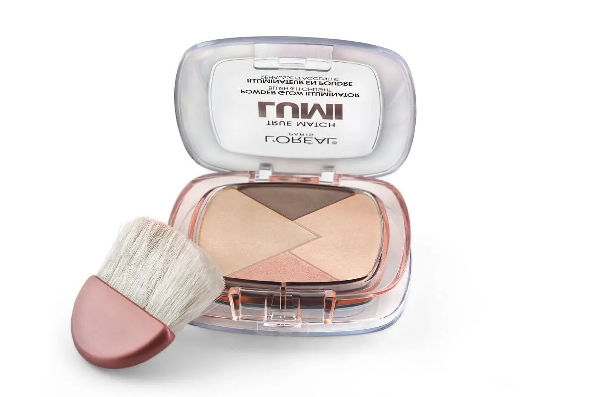 L’Oréal Paris True Match Lumi Powder Glow Illuminator, Golden, 0.31 oz.