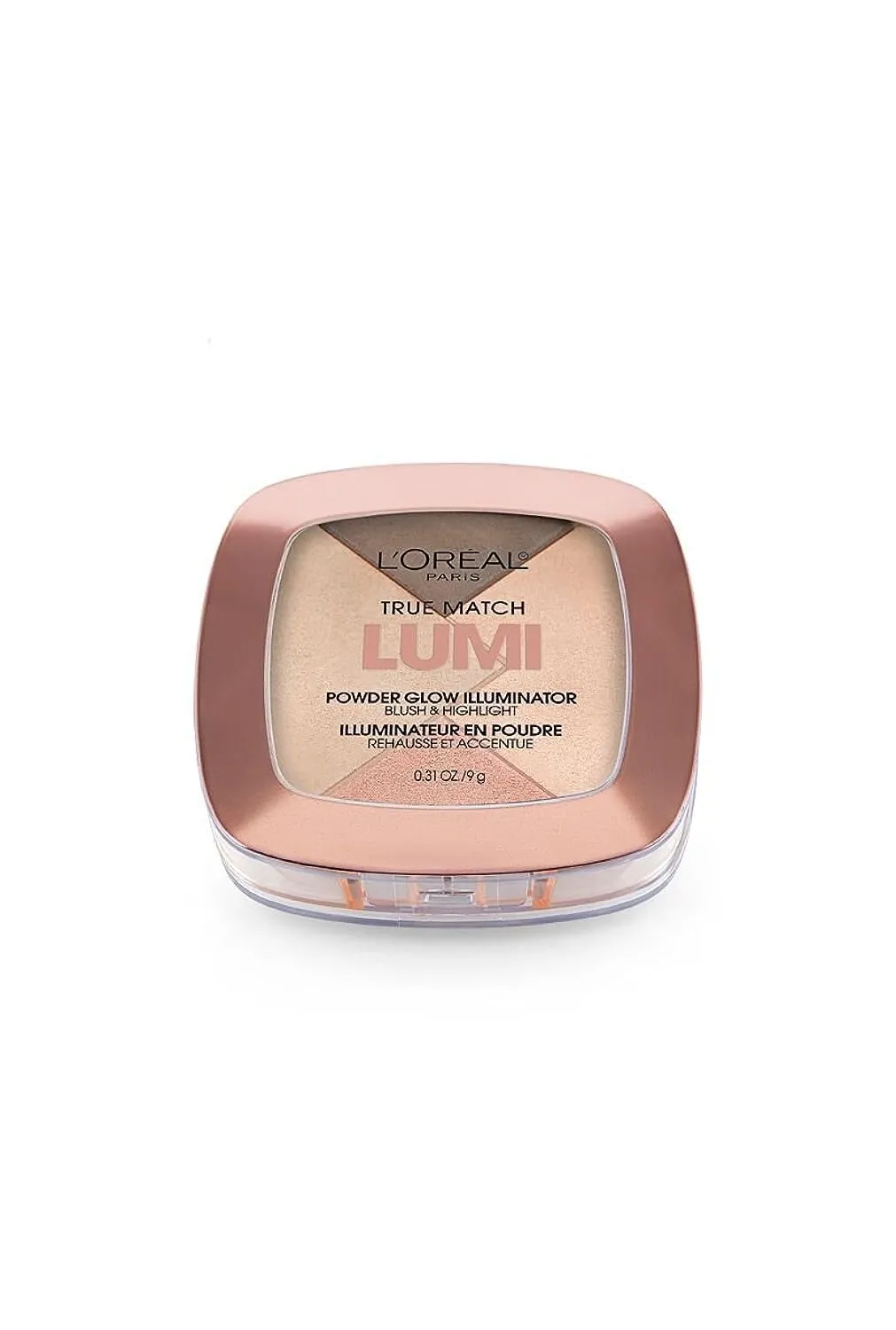 L’Oréal Paris True Match Lumi Powder Glow Illuminator, Golden, 0.31 oz.