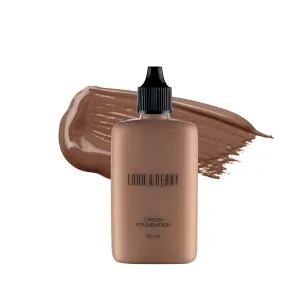 Lord & Berry CREAM FOUNDATION Fluid Foundation, Long Lasting Waterproof Coverage Foundation Enriched With Vitamin E and Argon Oil
