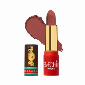 Love;Child Masaba - Caramel - Luxe Matte Lipstick, Moisturising, Long lasting, Finish, Bullet Matte Pink Nude Lipstick, 4ML