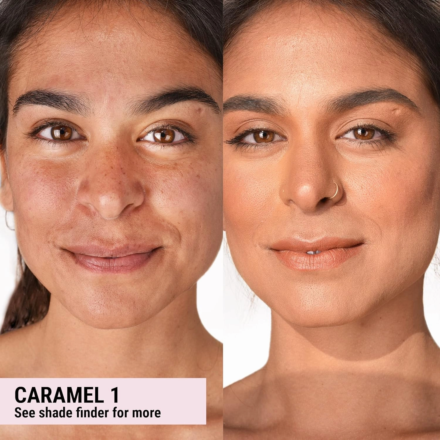 Loves-You-Back 3in1 Mineral Powder Foundation (CARAMEL 1) | Designed for acne-prone, sensitive skin reducing the appearance of acne and scars without layers | Vegan   Cruelty Free