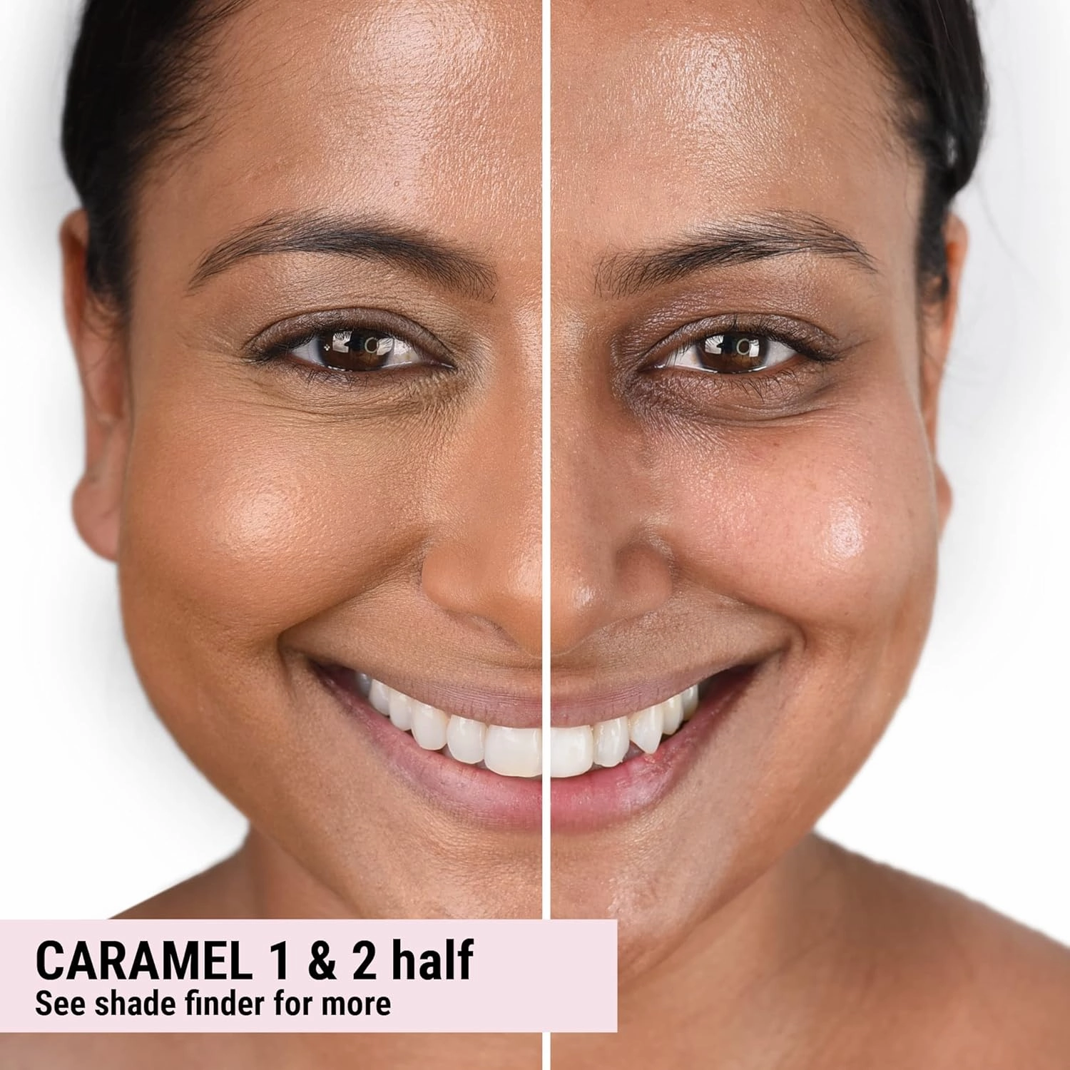 Loves-You-Back 3in1 Mineral Powder Foundation (CARAMEL 1) | Designed for acne-prone, sensitive skin reducing the appearance of acne and scars without layers | Vegan   Cruelty Free