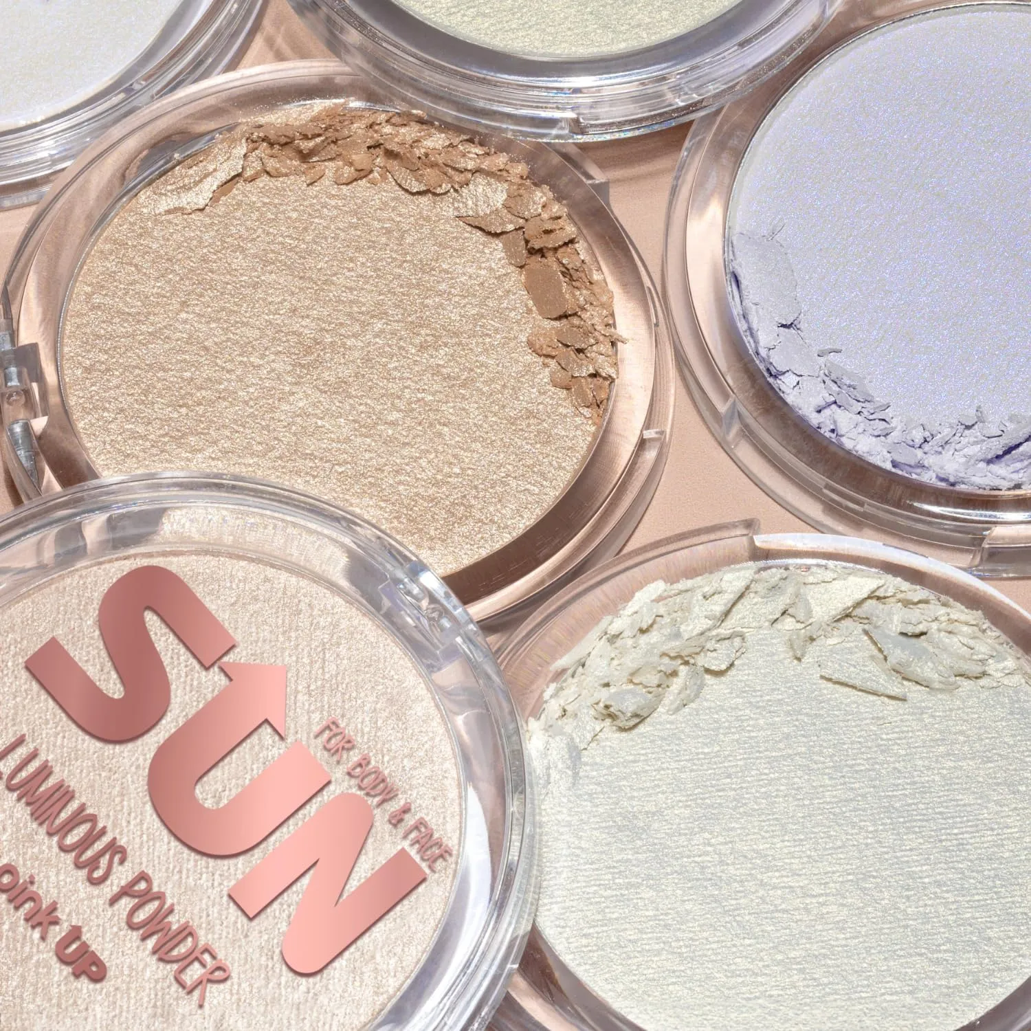 Luminous Powder| Highlighter Make Up| HighLight | Powder Illuminator| Provides luminosity to the face| High pigmentation| Luminous finish| Model PKIP07