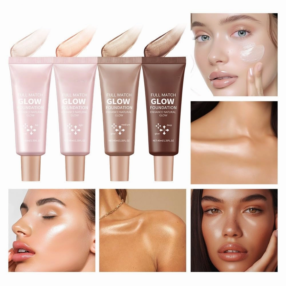 Luminous Foundation Liquid - Radiant, Hydrating & Skin-Perfecting with Natural Glow Finish (#04)