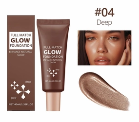 Luminous Foundation Liquid - Radiant, Hydrating & Skin-Perfecting with Natural Glow Finish (#04)